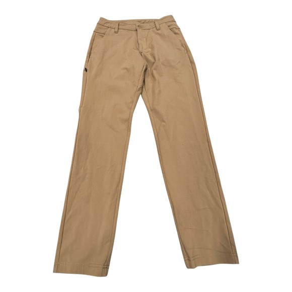 BYLT Premium Basics Men's Khaki Chino Pants Size 30 Straight Leg Stretch - Picture 3 of 10